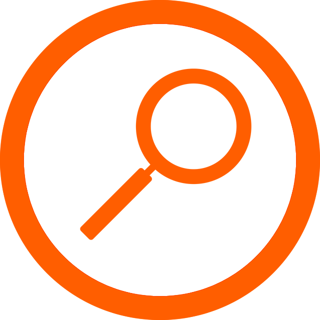 Magnifying Glass Icon - Turuncu Mail Icon Png Clipart (640x640), Png Download