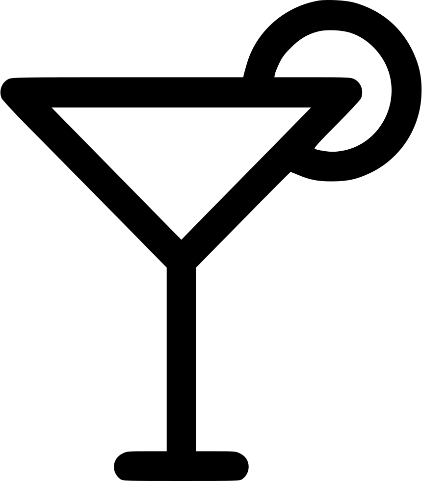 Cocktail Icon Free Download Png Cocktail Word Svg Files - Icon Clipart (860x980), Png Download