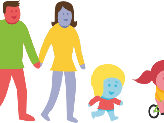 Active Family Cliparts - Cartoon - Png Download (640x480), Png Download