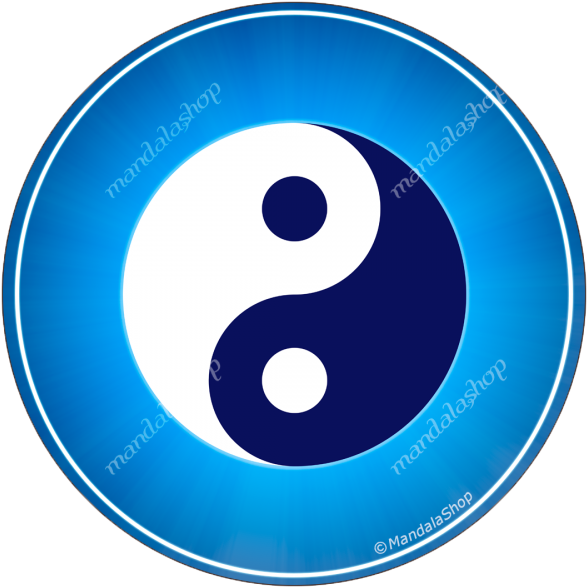 Mouse Pad Yin Yang - Yin And Yang Clipart (600x600), Png Download