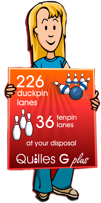 Quilles G Plus Alleys Clipart (437x725), Png Download