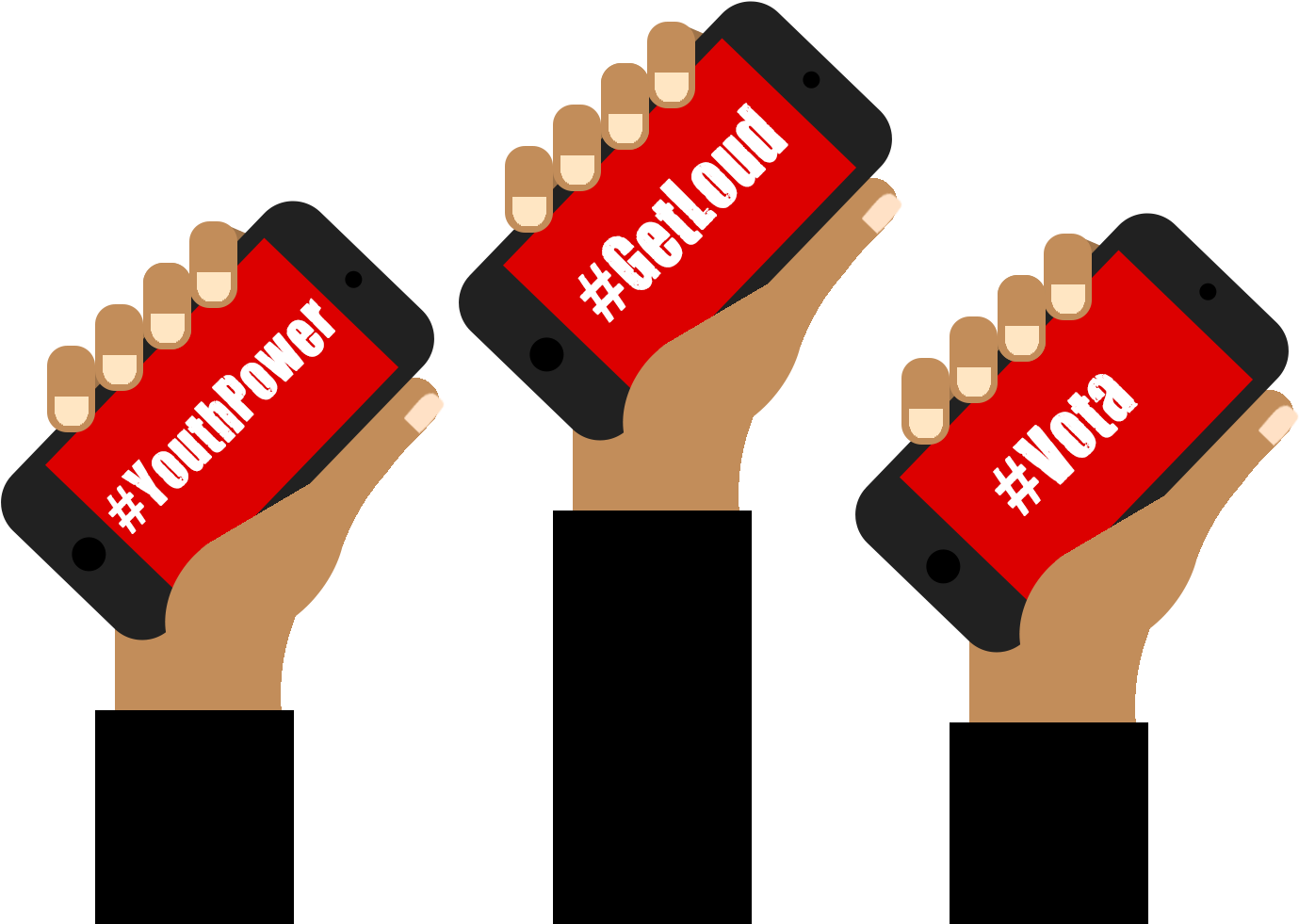 Even Young People Who Are Of Voting Age See Social Clipart (1800x1080), Png Download