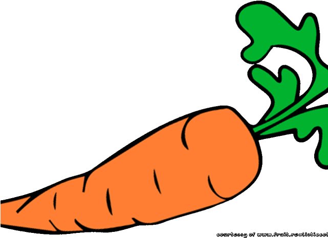 Carrot Clipart Fruit Name - Png Download (640x480), Png Download