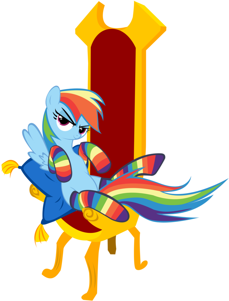 Artist Needed, Clothes, Rainbow Dash, Rainbow Socks, - Rainbow Dash Clipart (758x1024), Png Download