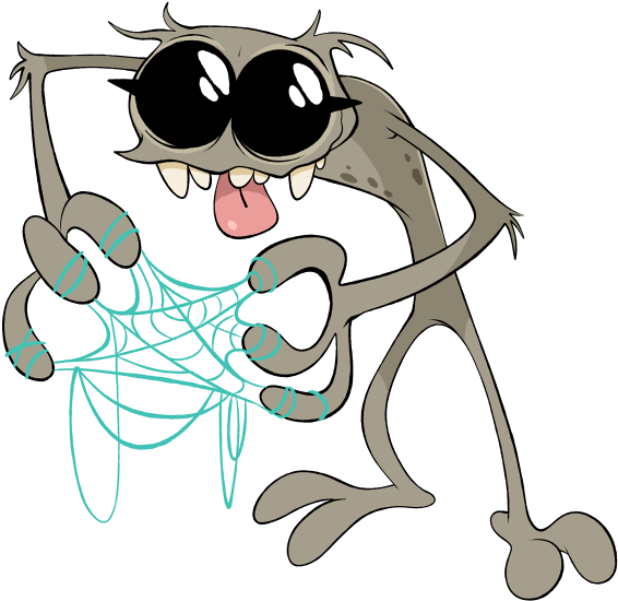 Spider Clipart (600x575), Png Download