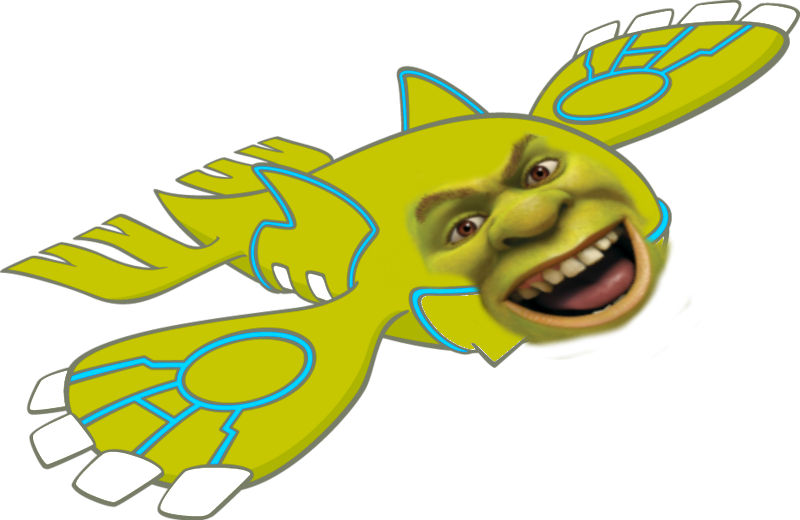 Kyogre Is Best Ogre - Some Body Once Told Me The World Clipart (800x520), Png Download