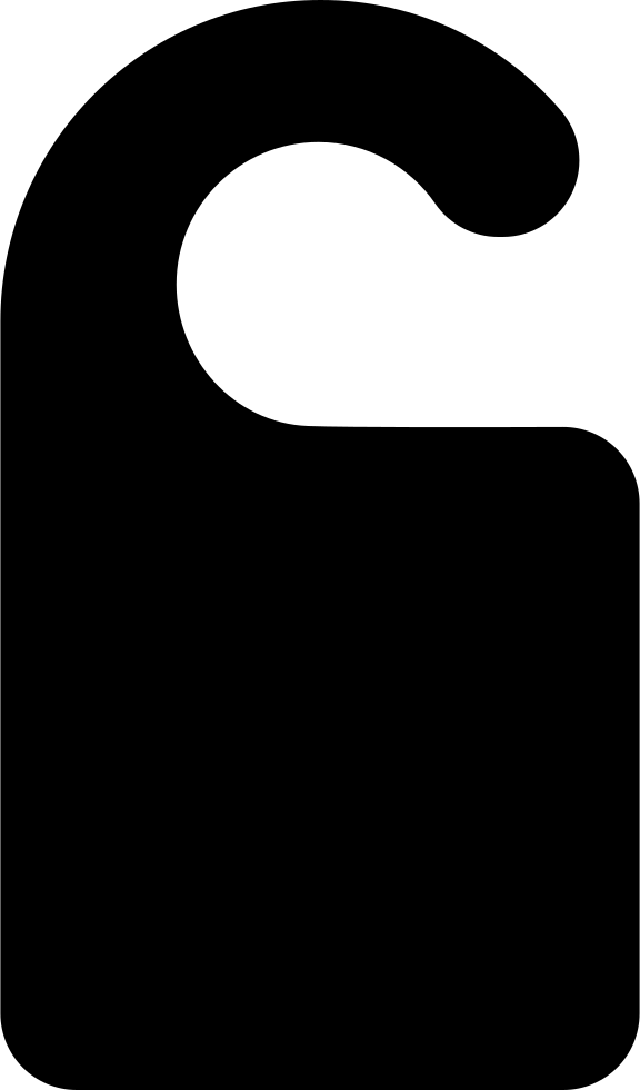 Do Not Disturb Comments Clipart (576x980), Png Download