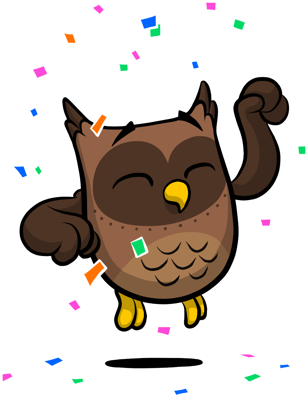 Thank You - Party Clipart (1073x1383), Png Download