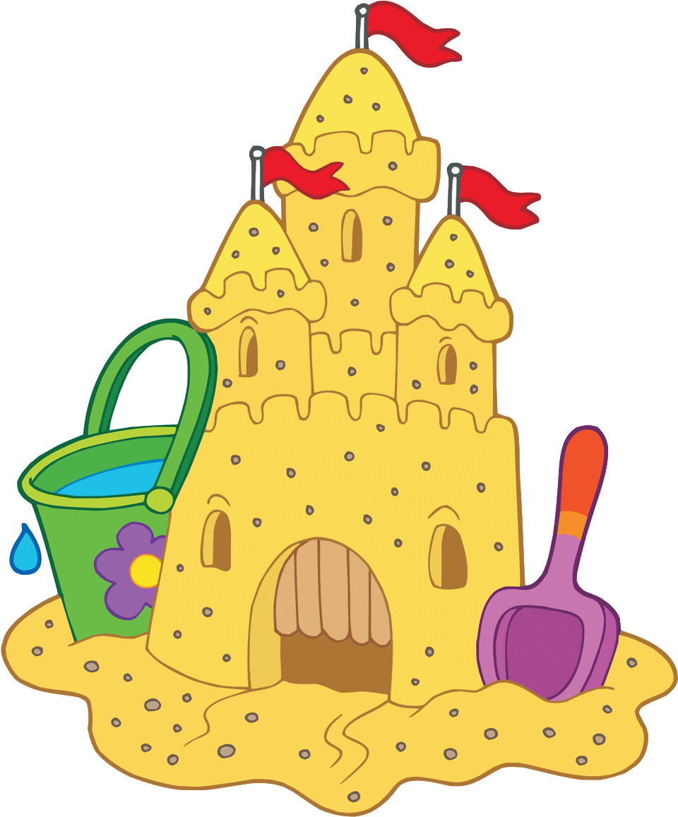 For A Printable Copy Of The Donation Form - Sand Castle Clipart No Background - Png Download (1000x1196), Png Download