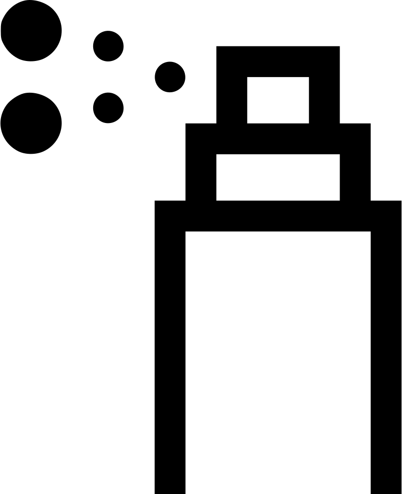 Spray Object Sculpting Paint Painting Tool Comments - Ico Clipart (798x980), Png Download