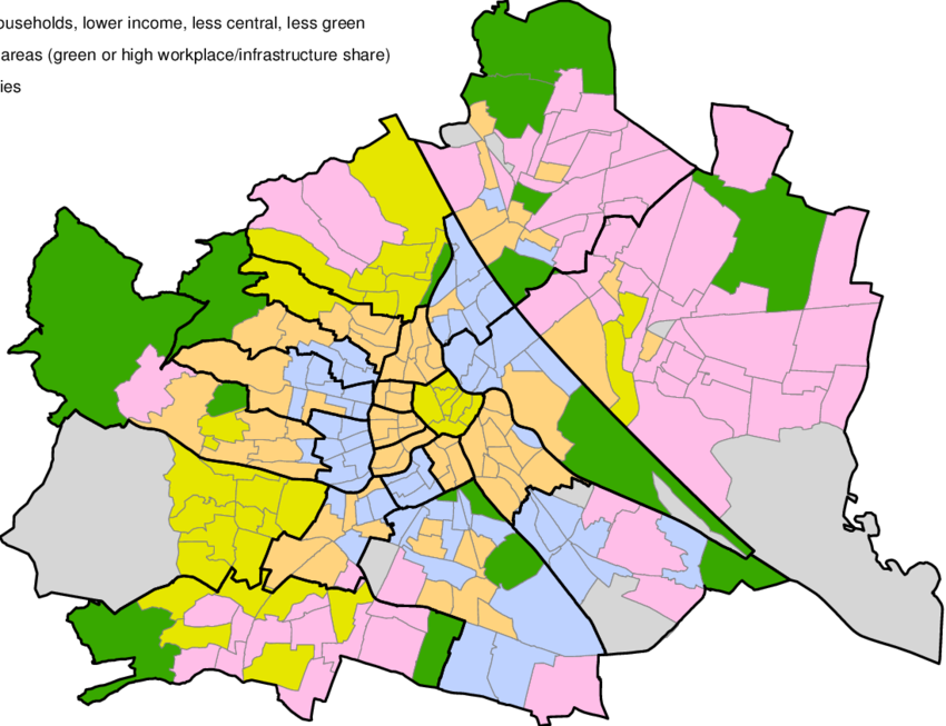 Classification Of Each Neighbourhood Area Resulting - Neighbourhood Clipart (850x653), Png Download