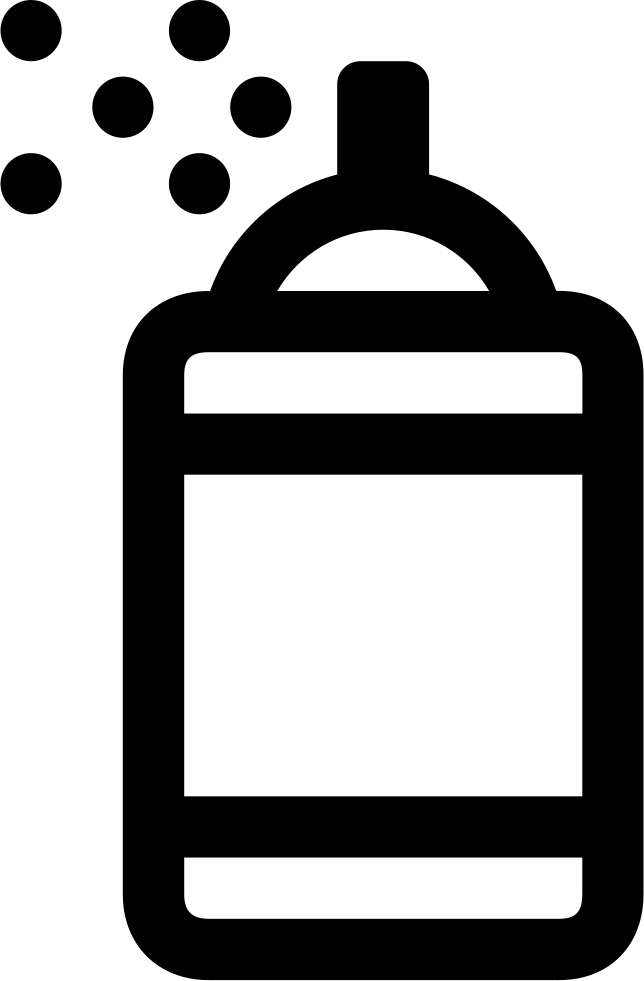 Spraying Bottle Outline Comments - Container Clipart (644x981), Png Download