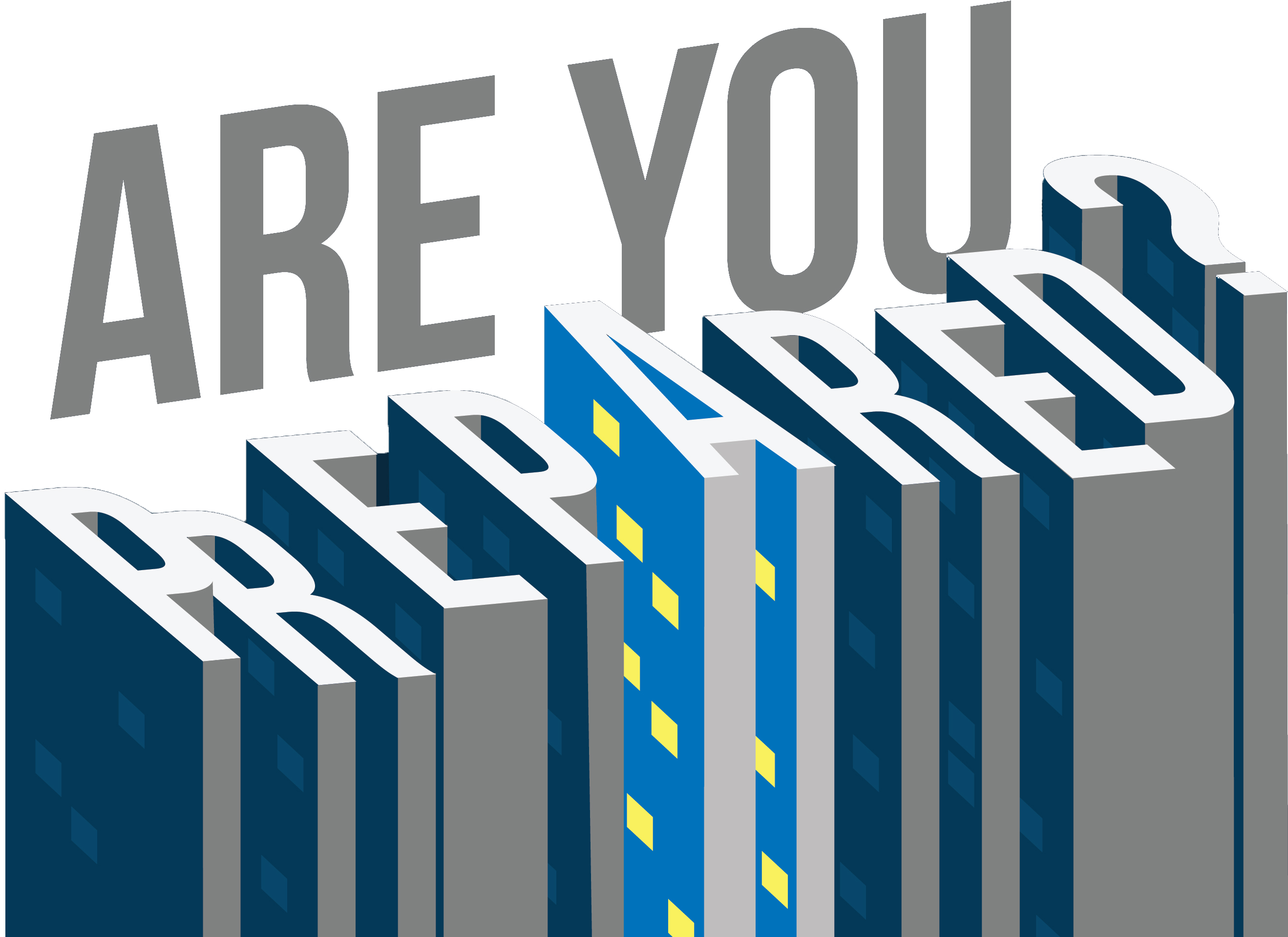 Are You Prepared - Graphic Design Clipart (3750x2000), Png Download