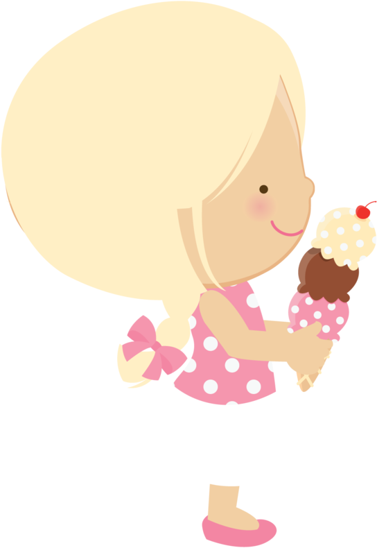 Dall Clipart Ice Cream - Cartoon - Png Download (544x790), Png Download