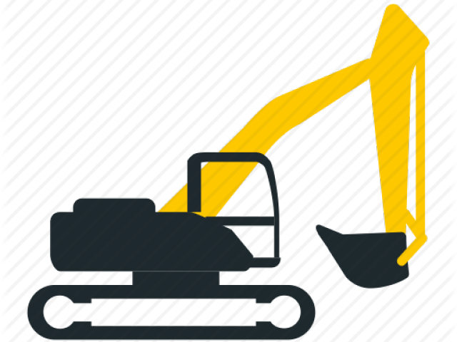 Excovator Clipart Mining Equipment - Mining Excavator Icon - Png Download (640x480), Png Download