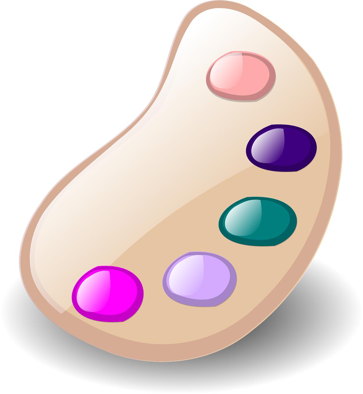 Download Palette Painting Art Color Png Image Paint Palette Pastel