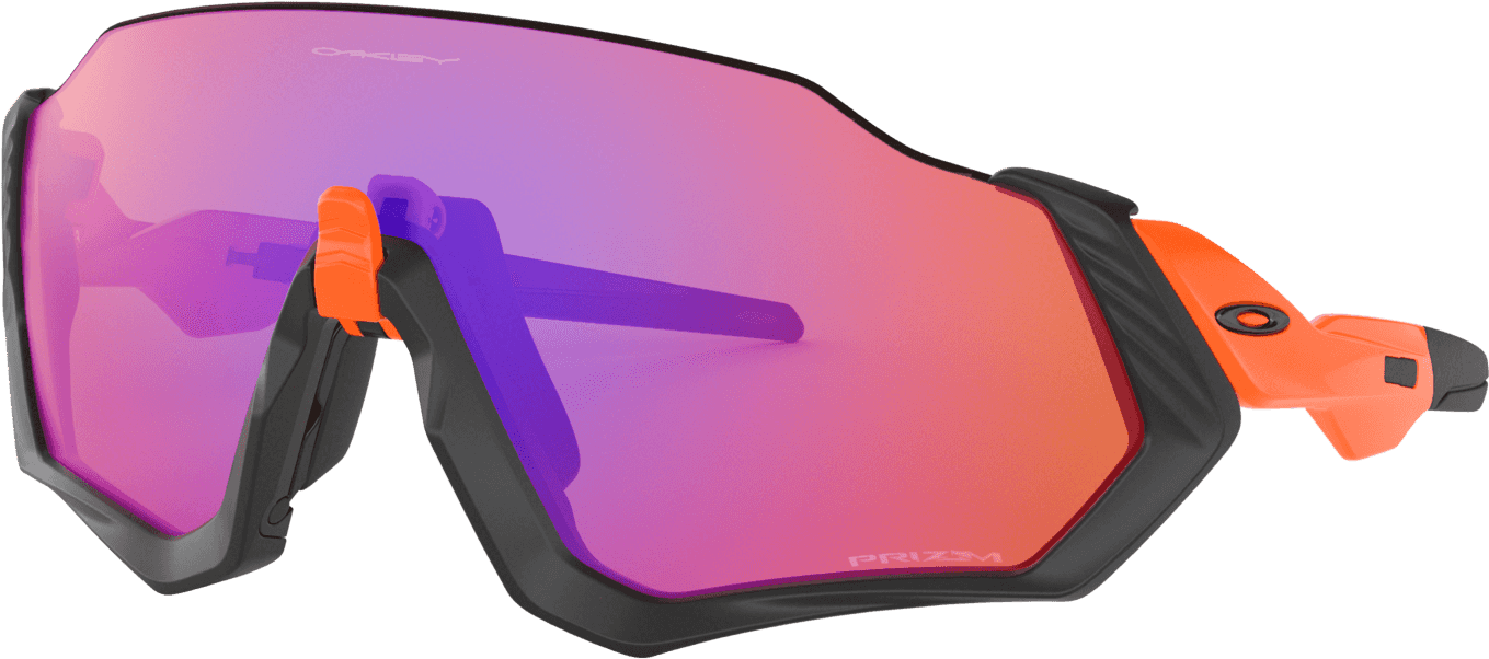 Flight Jacket Sunglasses In Matte Black Prizm Trail - Oo9401 0437 Oakley Clipart (1920x2000), Png Download