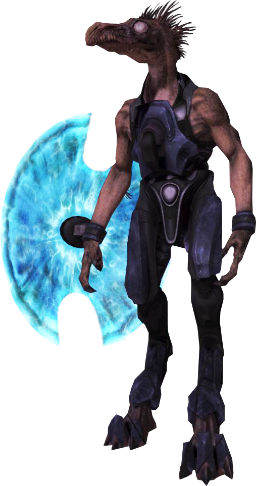 Third Kig-yar - Jackal Halo Clipart (684x1060), Png Download