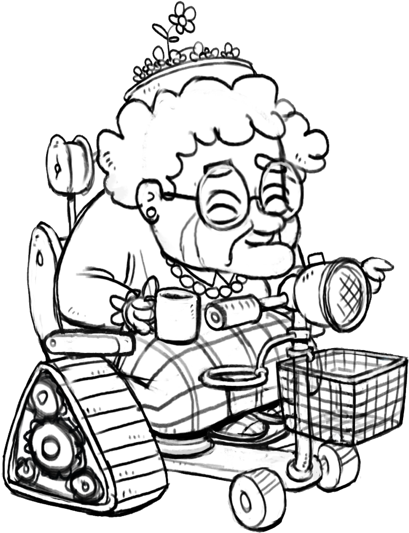 Gran1 2 Web - Science Clipart (862x1093), Png Download