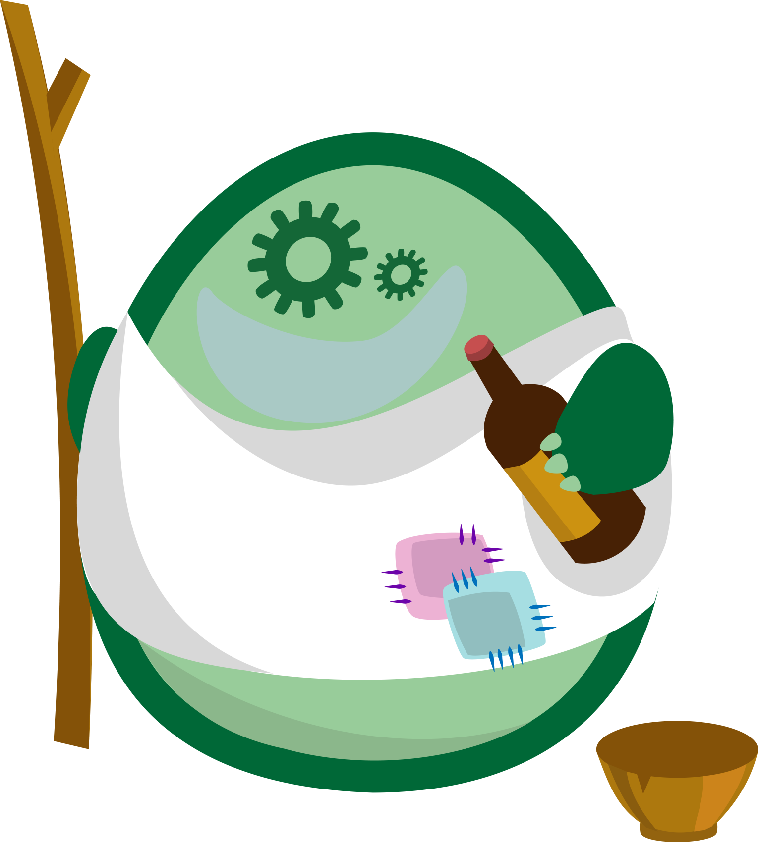 Beggars Are So Lazy That They Just Sit There Doing - Genetic Engineering Clipart (1529x1700), Png Download