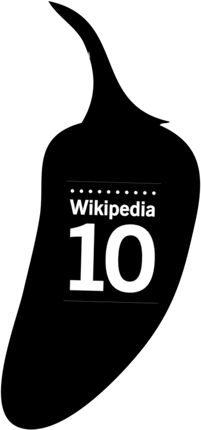 10yrs Wikipedia Jalapeño - Wikipedia 10 Years Clipart (1208x1024), Png Download