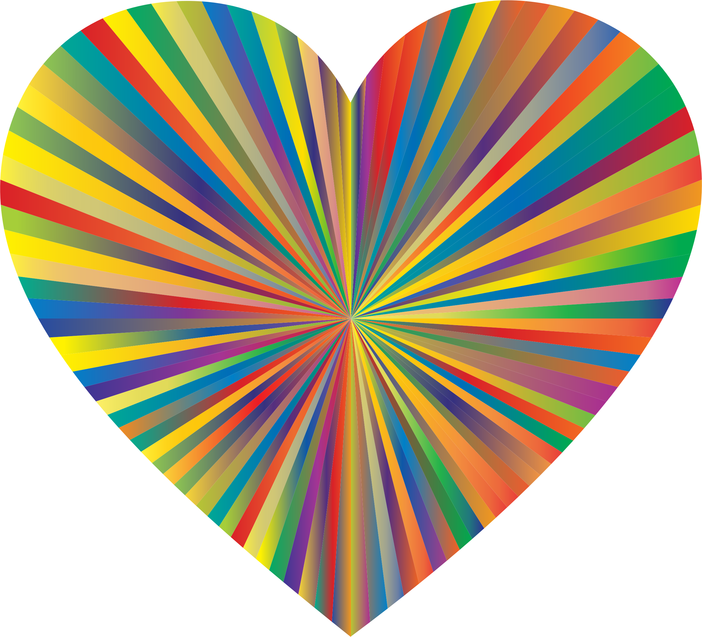 Starburst Heart 25 Clipart (2314x2100), Png Download