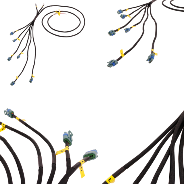 Cxr Lq9 Lq Coil Pack Aluminum Bracket Wire Harness - Cxracing Lq9 Lq Coil Pack Aluminum Bracket Wire Harness Clipart (640x640), Png Download