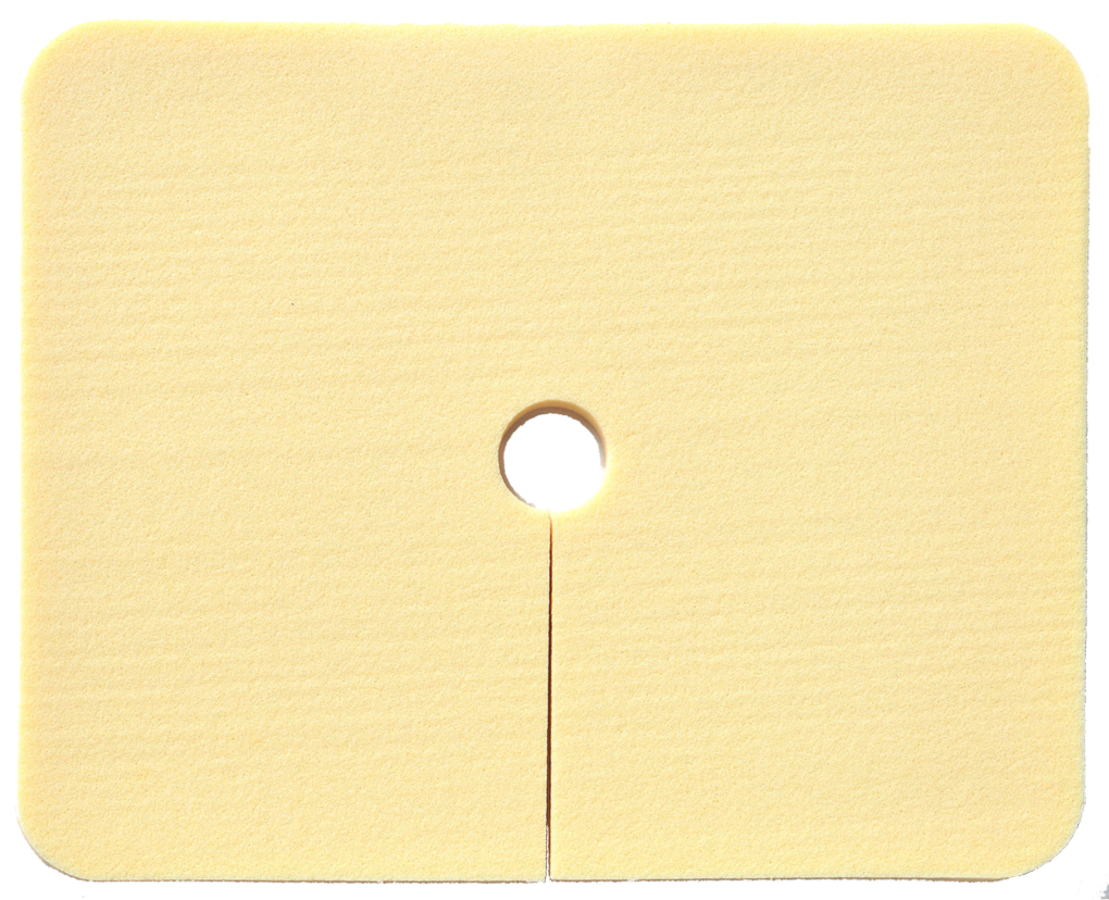 Kapitex Trachi Dress Tracheostomy Dressing Jpg Trach - Circle Clipart (1024x1024), Png Download