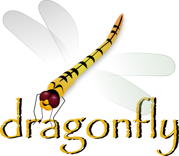 Inkscape Dragonfly Silhouette Cameo, Clip Art, Illustrations - Png Download (607x531), Png Download