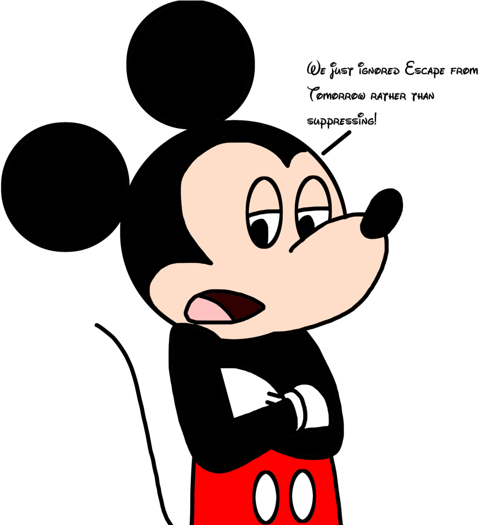 Tomorrow Morning Clipart - Escape From Tomorrow Mickey Mouse - Png Download (1024x1024), Png Download