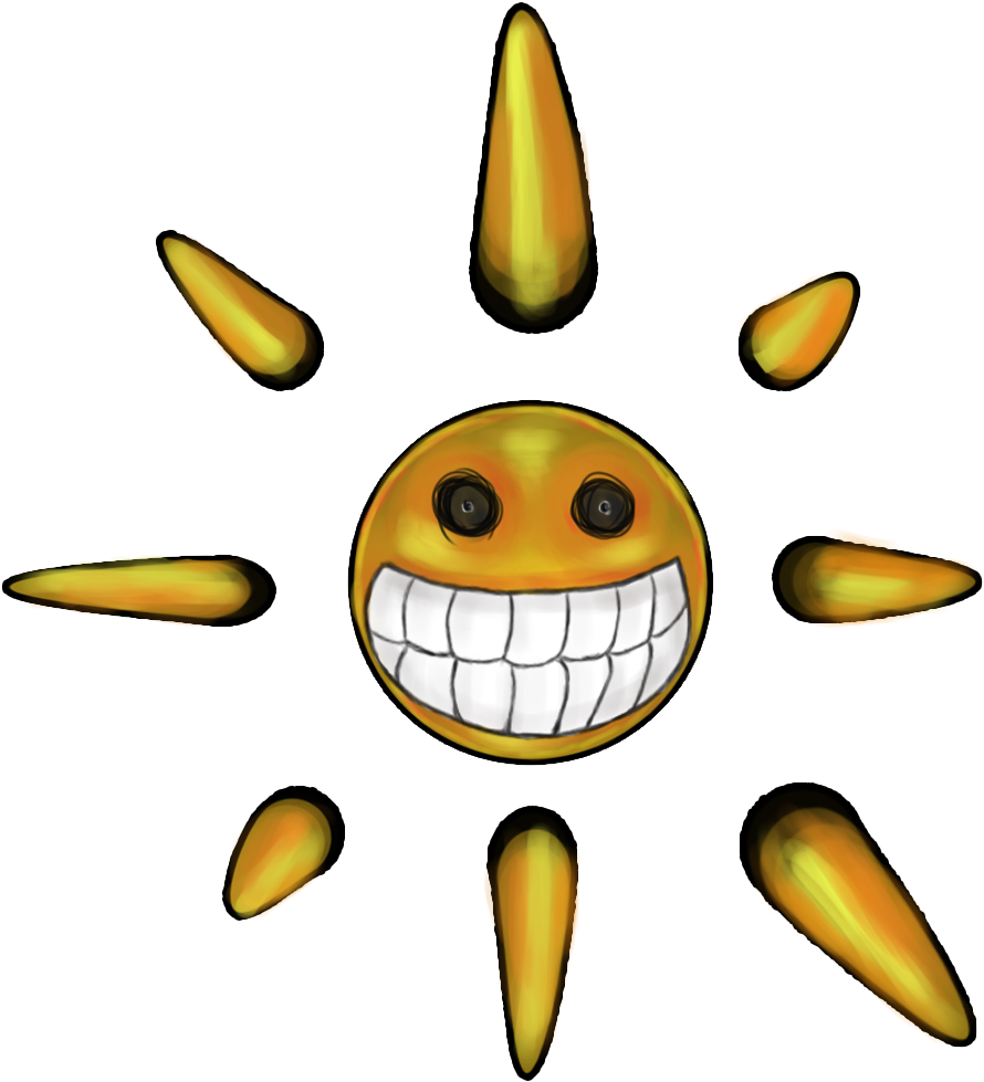 I Made The Sky Purple And Orange, Two Colors That Complement Clipart (1024x1024), Png Download