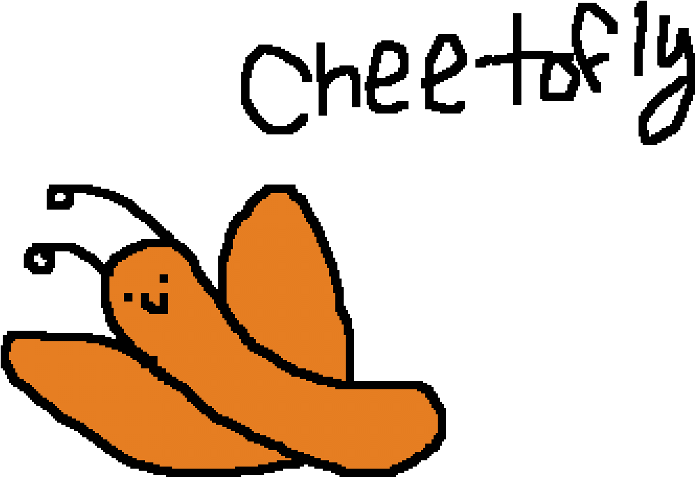 Cheeto-fly Clipart (1200x1200), Png Download