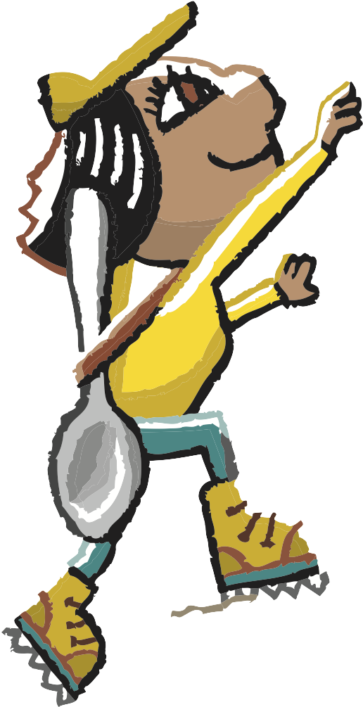 How To Improve - Cartoon Clipart (521x1016), Png Download