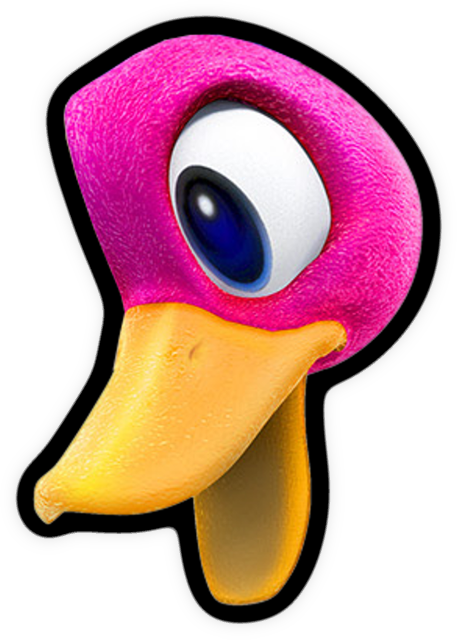 Meanwhile, The Duck's Feathers Are Changed To Resemble - Clip Art - Png Download (1738x1738), Png Download