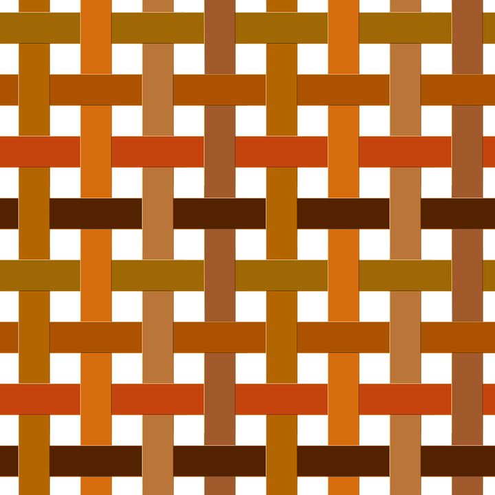 Dockable Plot, Interlaced, Wood, Toothpick - Vector Graphics Clipart (720x720), Png Download