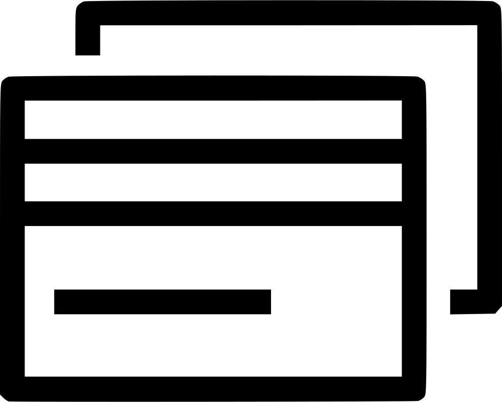 Credit Cards Comments Clipart (980x786), Png Download