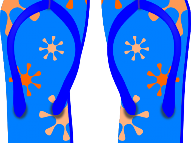 Clip Transparent Download Water Cliparts Free Download - Flip Flops Clipart Hd - Png Download (640x480), Png Download