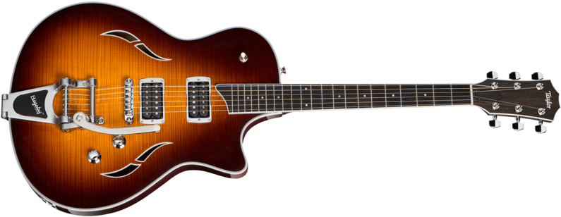 Photos Of Electric Guitars - Taylor T3/b Semi-hollowbody With Bigsby Electric Guitar Clipart (800x451), Png Download
