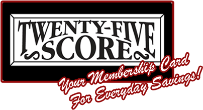 Twenty-five Score Card Fundraiser - Culture Clipart (600x600), Png Download