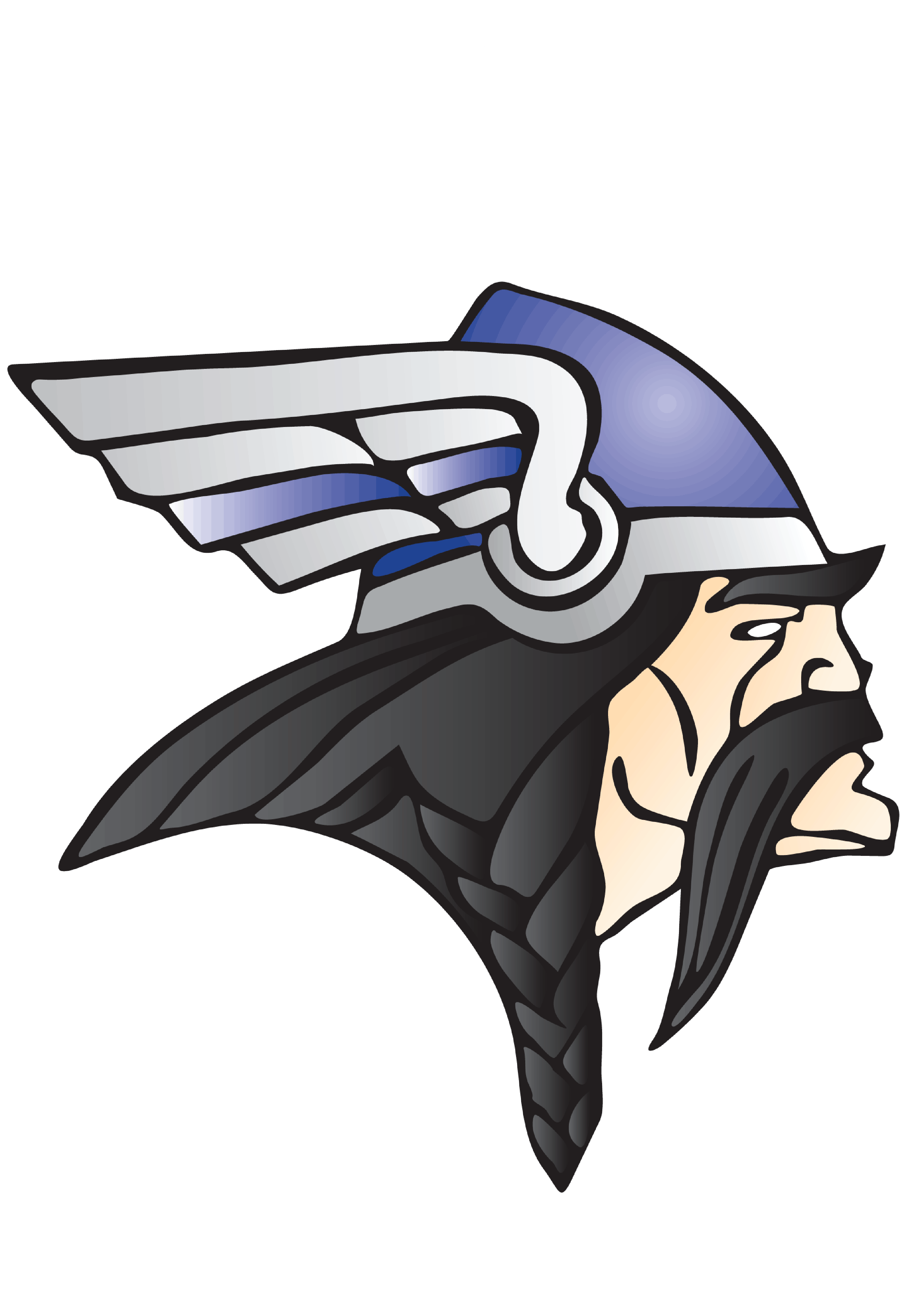 Nimitz High School Vikings Clipart (5067x4844), Png Download