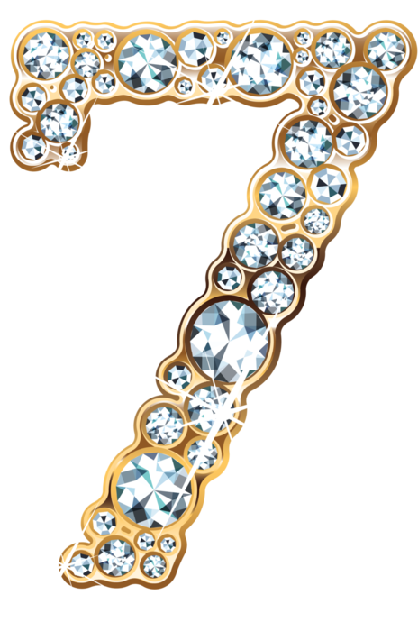 Фото, Автор Bzikolya На Яндекс - Красивые Картинки Цифры 7 Clipart (464x700), Png Download