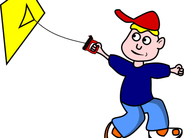 Kite Clipart Child - Kite - Png Download (640x480), Png Download