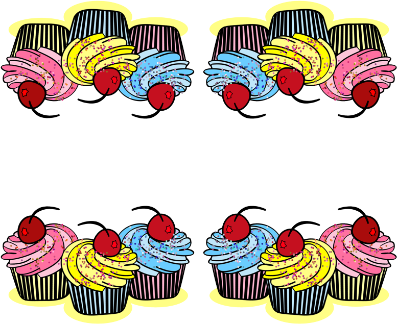 Cupcake Clipart (800x800), Png Download