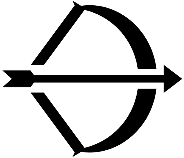 Arrow Bow Png Transparent Image - Archery Clipart (624x537), Png Download