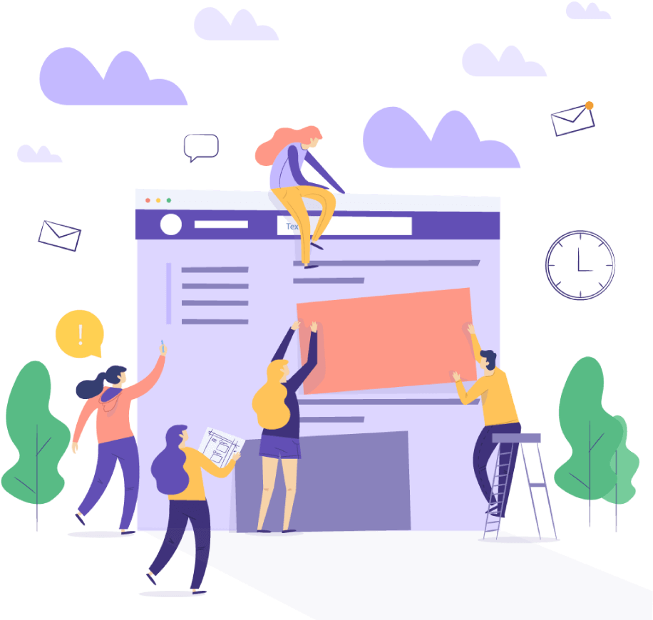 Collaboration And Working Partnerships With Ygtlabs - Web Application Clipart (1080x900), Png Download