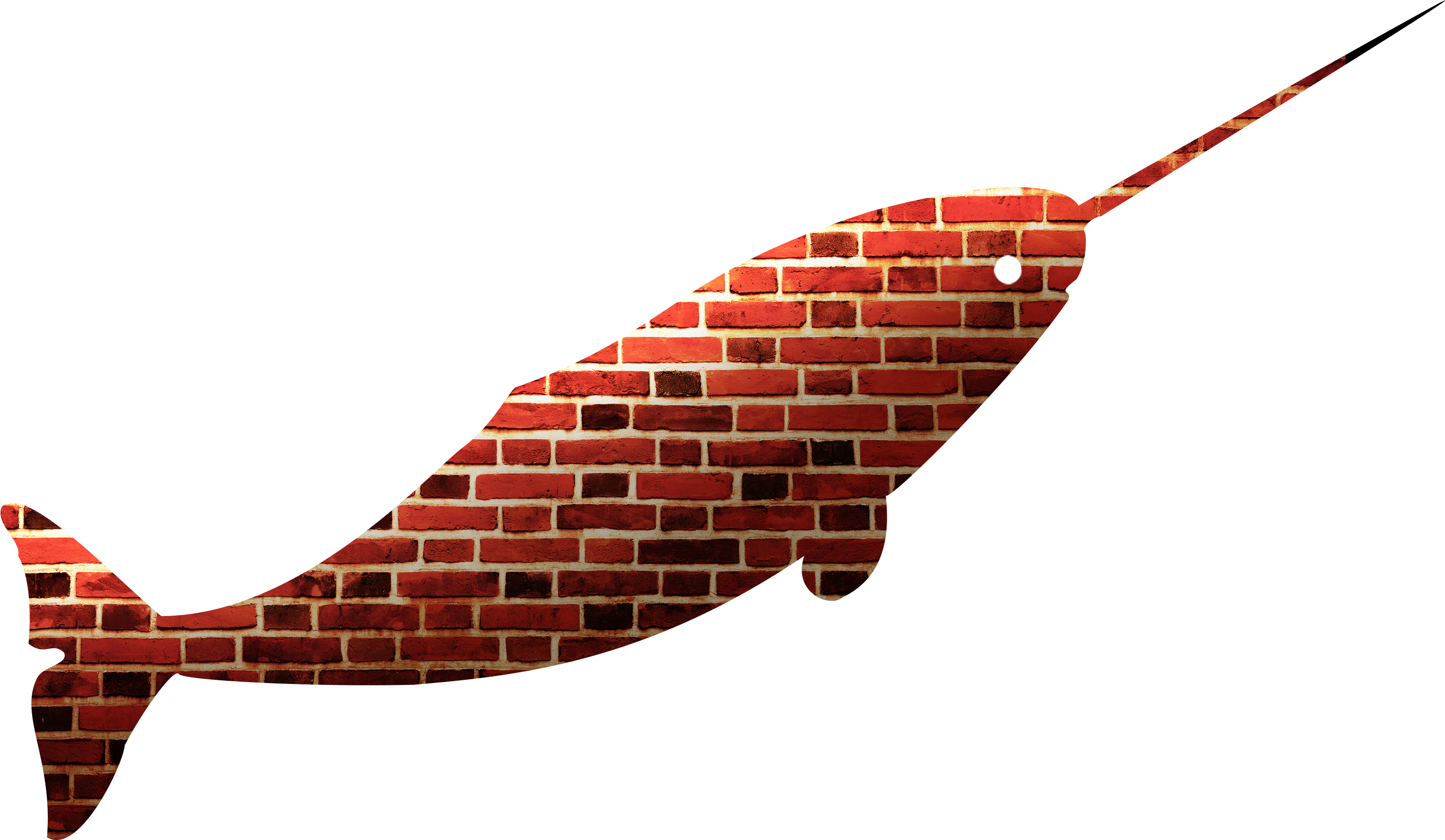 Literally A Narwhal Clipart (3630x3024), Png Download