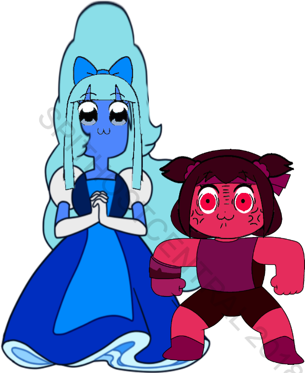 They Are Coming - Steven Universe Pokemon Types Clipart (720x729), Png Download