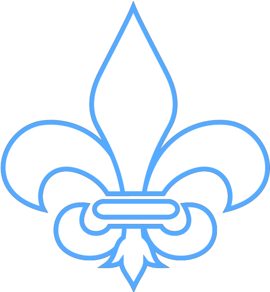 Fleur De Lys Clip Art - Png Download (564x597), Png Download