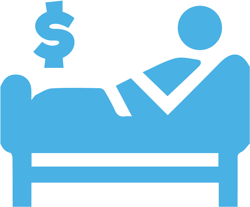 If An Hai Is Contracted, The Length Of Hospital Stay - Patient Clipart (1000x794), Png Download