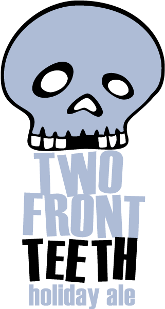 Two Front Teeth Holiday Ale Clipart (800x800), Png Download
